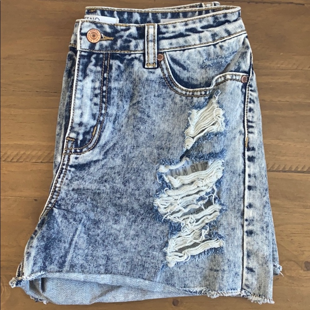 High Waisted Jean Shorts